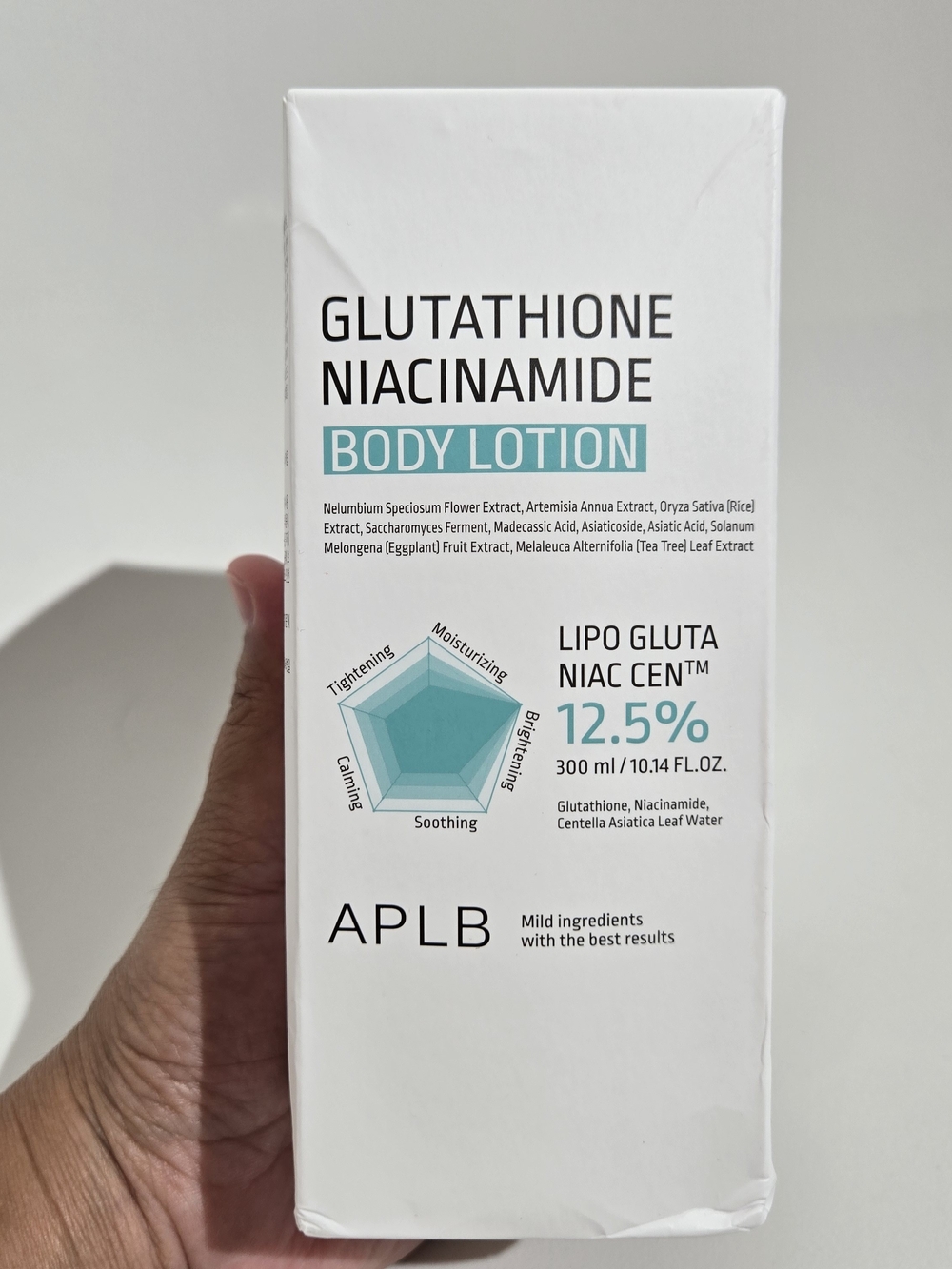 APLB Glutathione Niacinamide Body Lotion